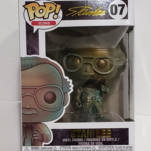 Funko Icons Stan Lee Patina - Picture 1 of 1